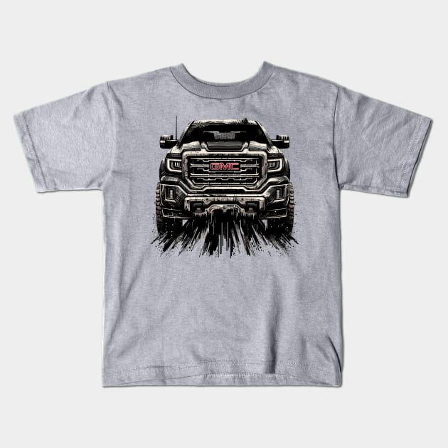 GMC Sierra Kids T-Shirt by Vehicles-Art